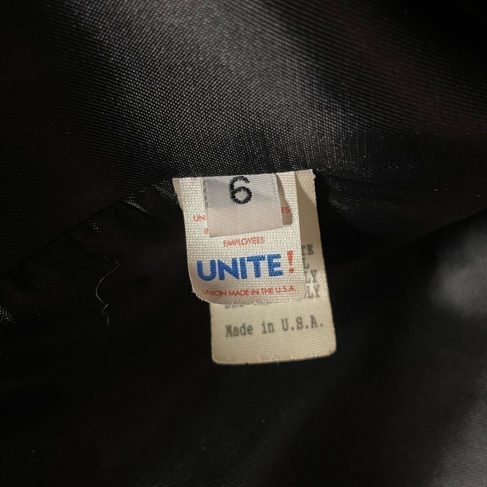 VTG Calvin Klein Made in USA, Runway 100% Merino wool fur collar Coat Size USA 6 - Picture 8 of 13